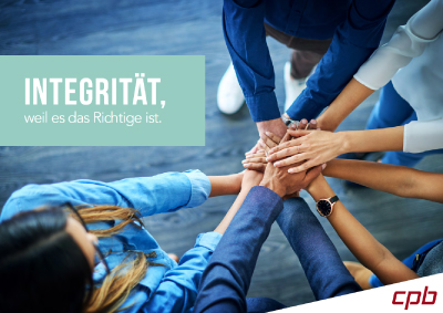 Integrität, weil es das Richtige ist.